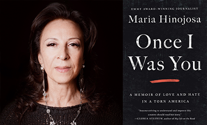 An award-winning journalist, Maria Hinojosa has reported on stories and communities in America for nearly thirty years that often go ignored by the mainstream media. She is the anchor for NPR’s Latino USA. Her current book, Once I Was You, A Memoir of Love and Hate in a Torn America was named as one of the Best Book’s of 2020 by BookPage, Real Simple, Boston.com, and NPR.
